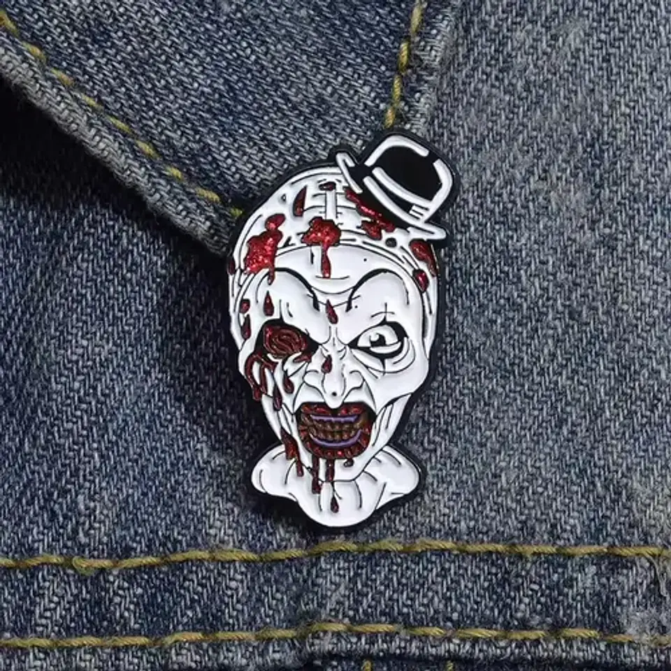 Pins De Terrifier / Terrifier  / Pines Metalicos (pines) 4