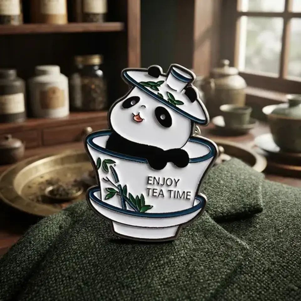 Pins De Panda Kawaii / I Love Panda / Pines Metalicos 3