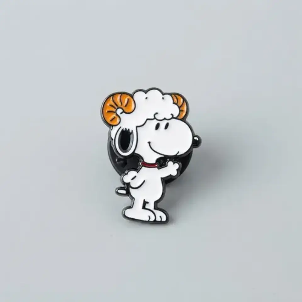 Pines De Snoopy / Peanuts / Broche Metálicos 1