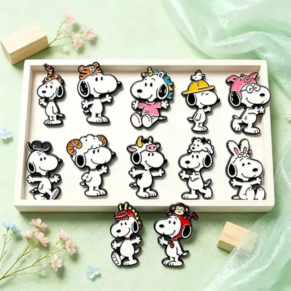 Pines De Snoopy / Peanuts / Broche Metálicos 4