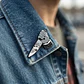 Pins De Psicosis / Psicosis / (pines) Broche Metálico - Miniatura 4