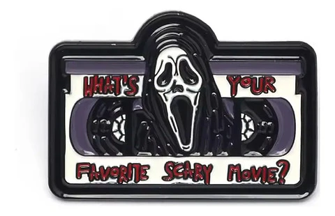 Pins De Ghostface / Scream / Broches Metálicos
