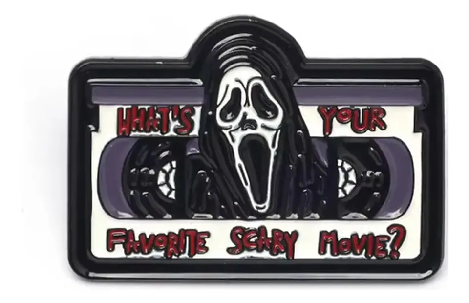 Pins De Ghostface / Scream / Broches Metálicos 1