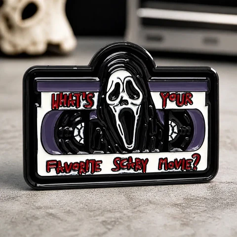Pins De Ghostface / Scream / Broches Metálicos