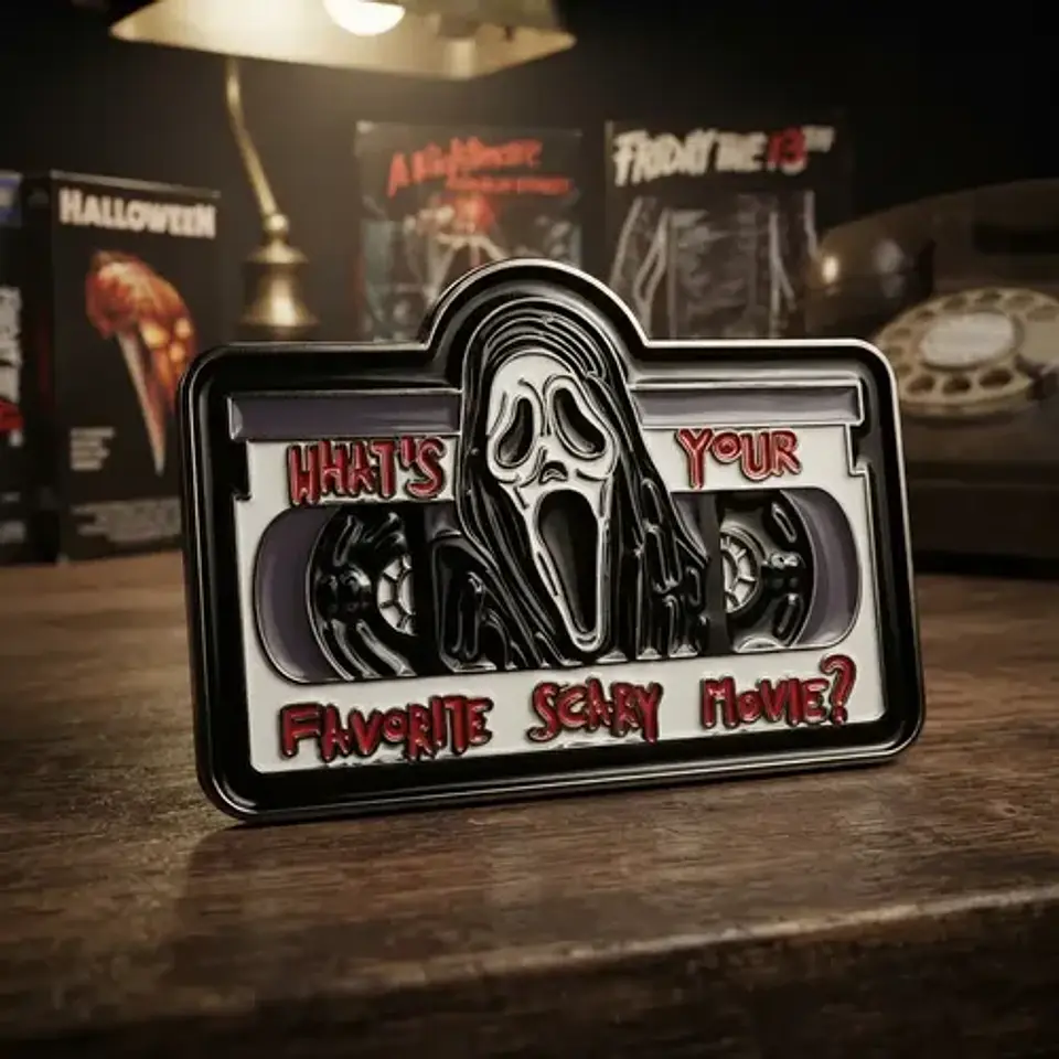 Pins De Ghostface / Scream / Broches Metálicos 3