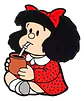 Pins De Mafalda / Mafalda / Broche Metálicos - Miniatura 1