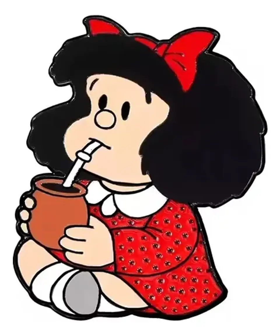 Pins De Mafalda / Mafalda / Broche Metálicos 1