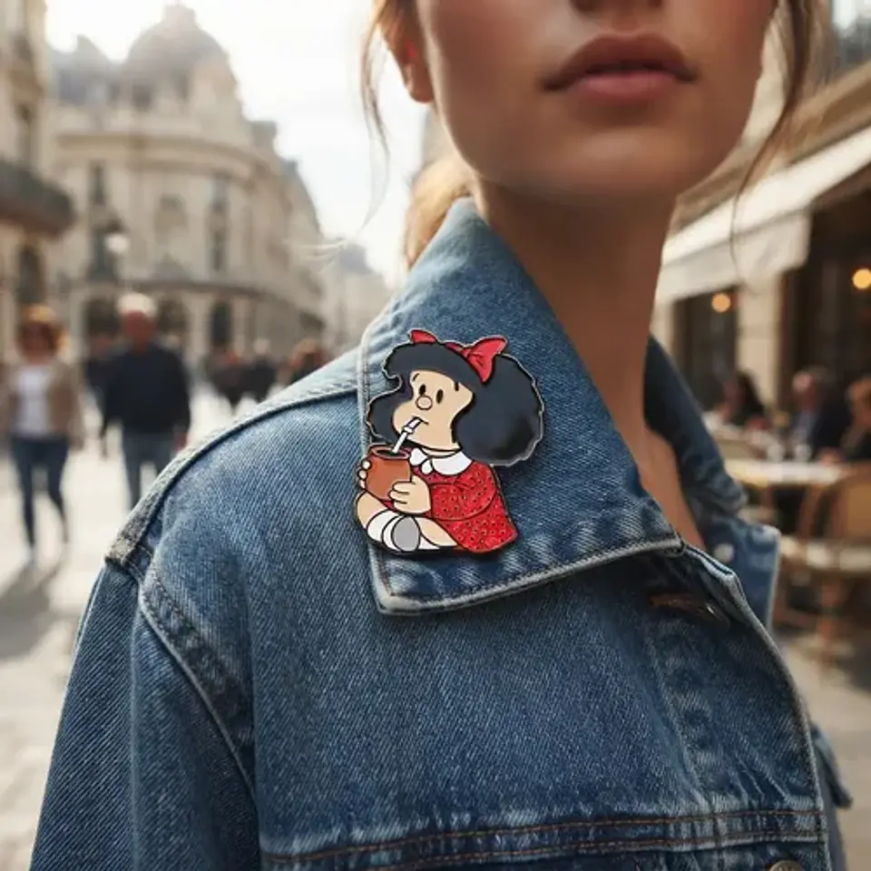 Pins De Mafalda / Mafalda / Broche Metálicos 3
