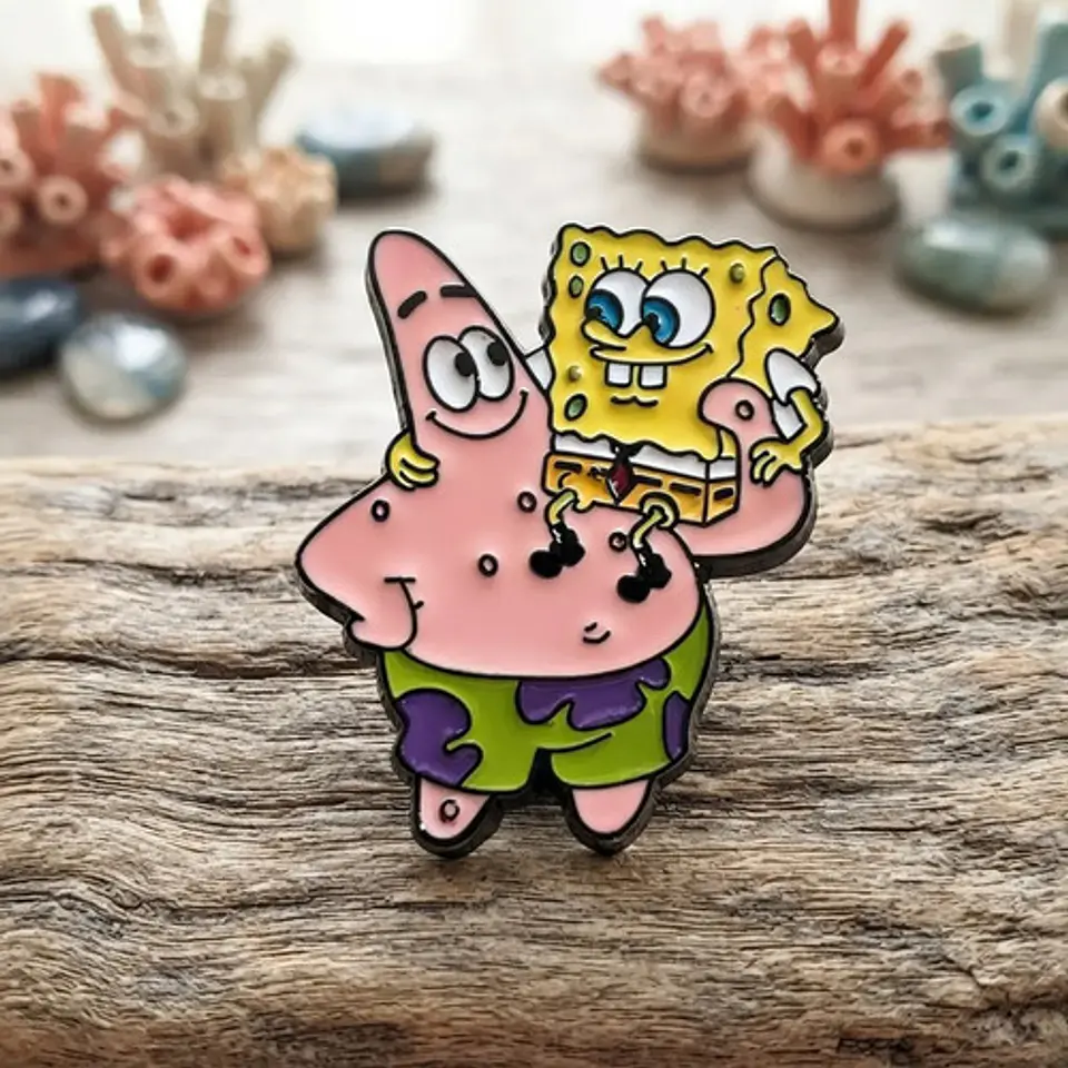 Pins De  Bob Esponja / Broches Metálicos (pines) 3