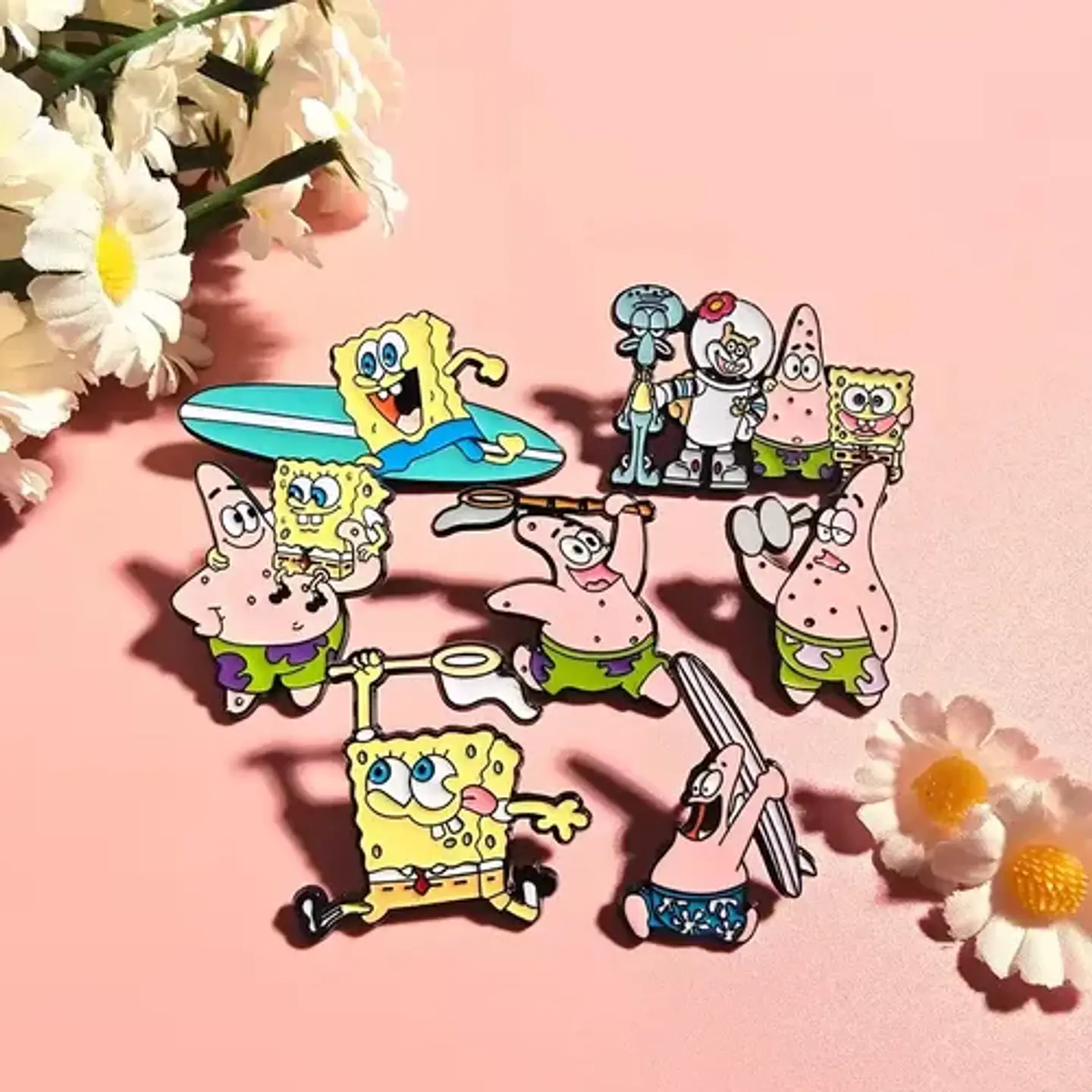 Pins De  Bob Esponja / Broches Metálicos (pines) 4