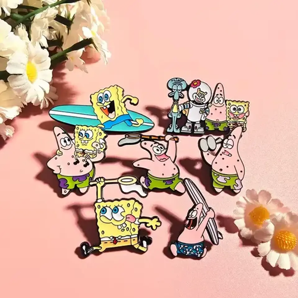 Pins De  Bob Esponja / Broches Metálicos (pines) 4
