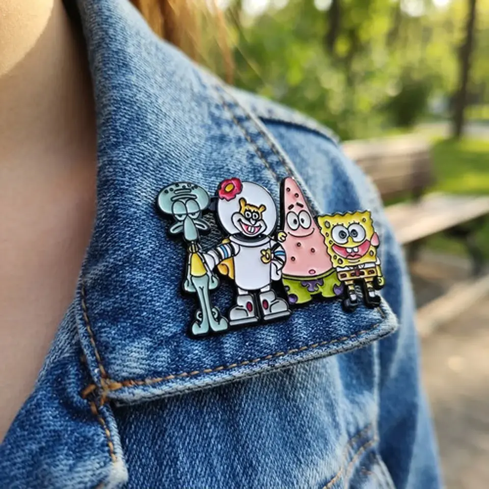 Pins De  Bob Esponja / Broches Metálicos (pines) 3