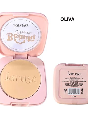 Polvo Compacto Jarusa Beauty Powder 