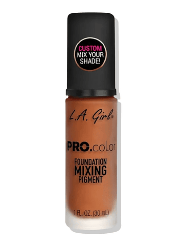 Pigmento Mezclador naranja para Base Pro color L.A. Girl 