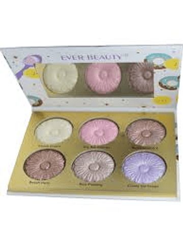 Paleta Iluminador Puddin Ever Beauty