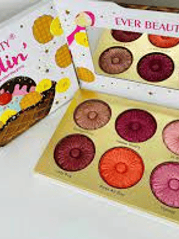 Paleta de Rubor Puddin Ever Beauty 