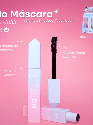 Rimel NO Clumpr Smudges Touch Ups Revel