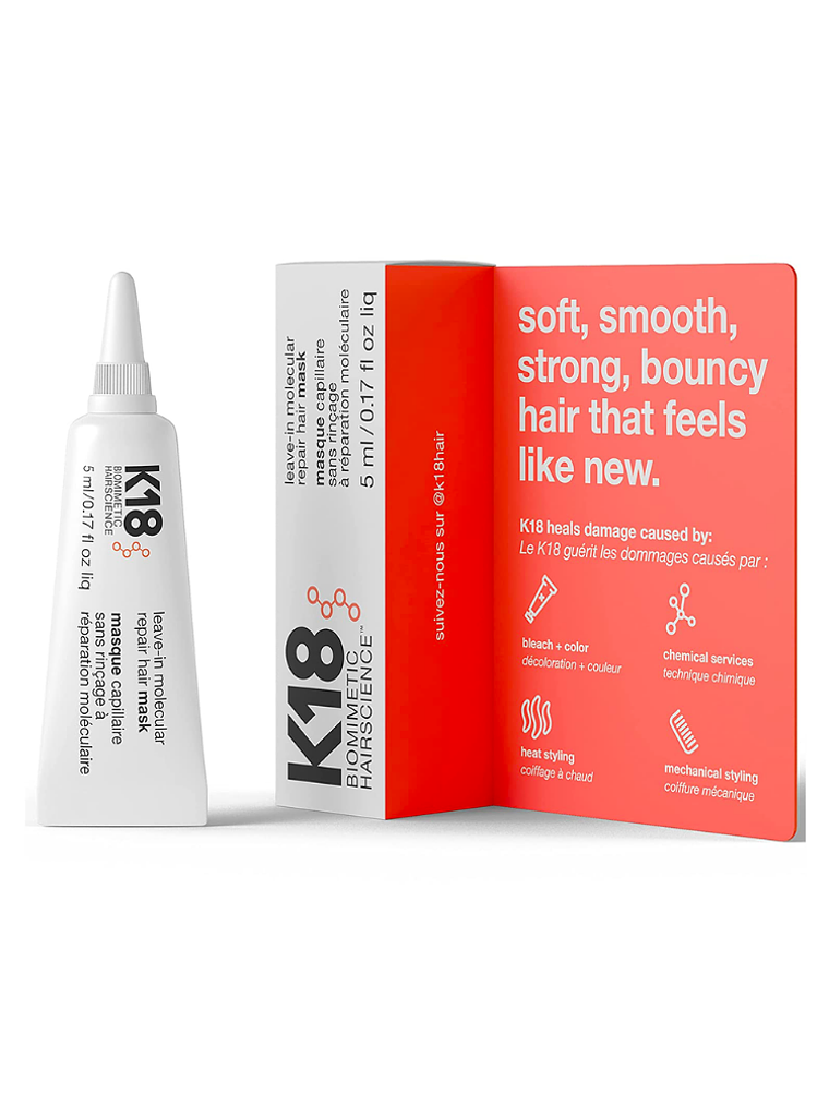 K18 Mascarilla Reparación Molecular 5ml 1