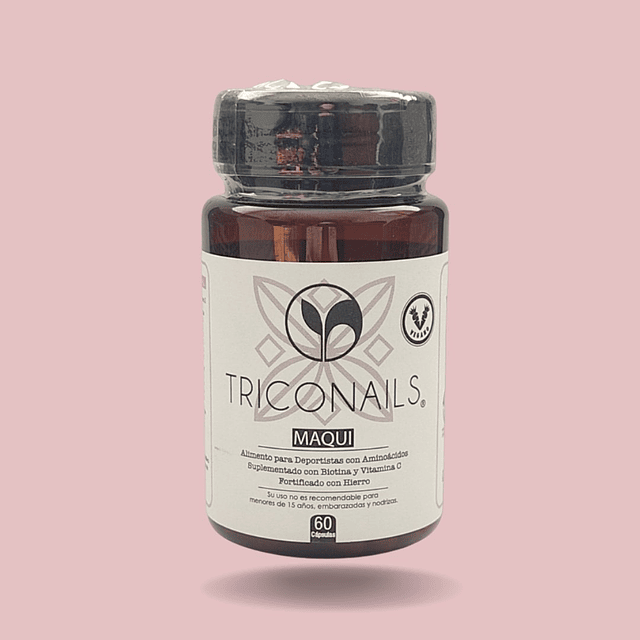 TRICONAILS MAQUI (Vitaminas para cabello, piel y uñas)