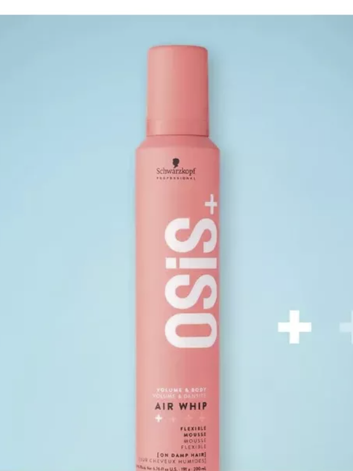 Mousse fijación flexible y ligera 