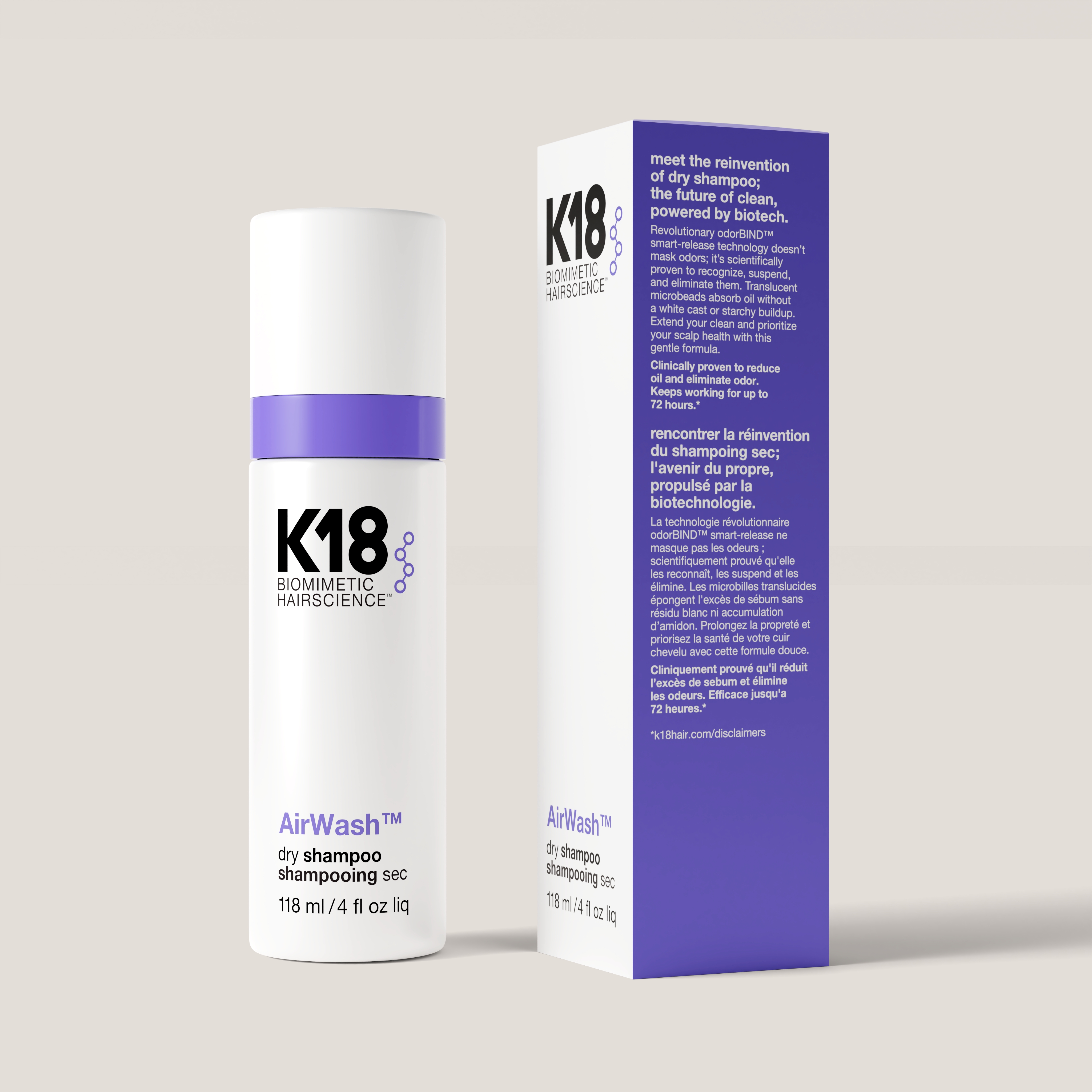 K18 Air Wash Shampoo en Seco 47ml