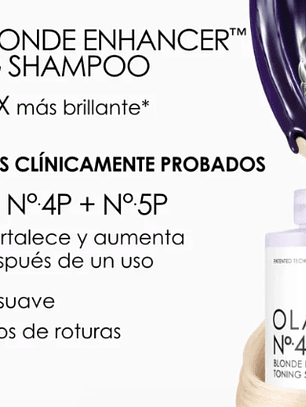 OLAPLEX N°4-P Blonde Enhancer Toning Shampoo 250ml