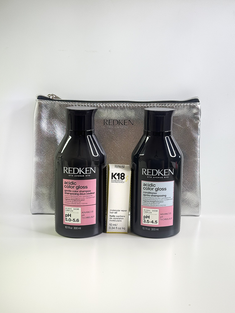 Set Gloss de Color Redken & Repair K18 + Regalo 1
