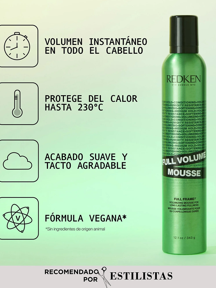 REDKEN FULL VOLUME MOUSSE 2