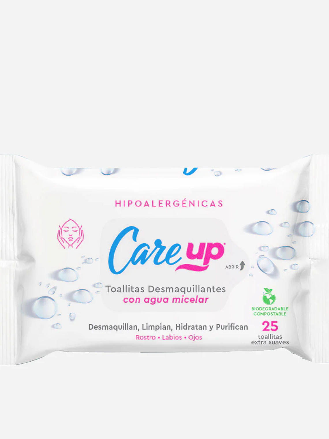 Care Up Toallitas Desmaquillantes  1