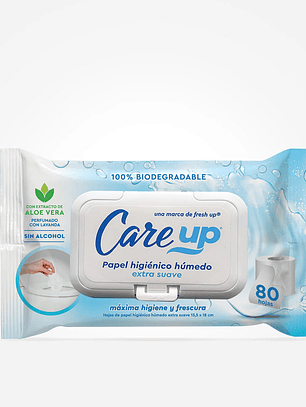 Care Up Papel Higiénico Húmedo