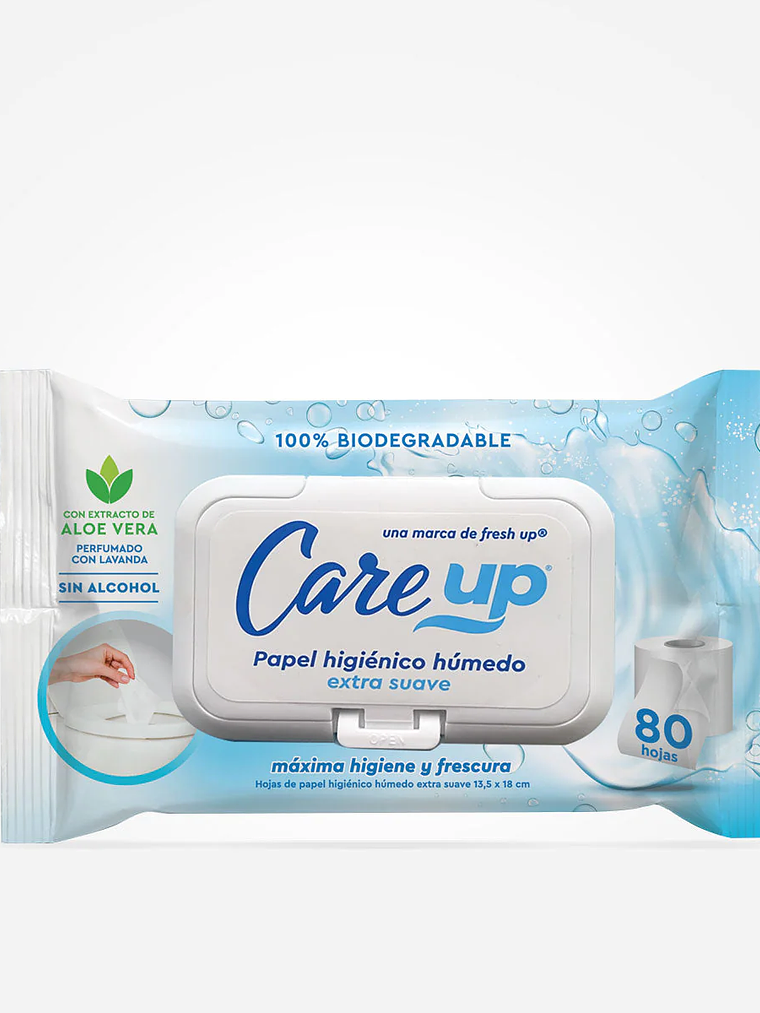 Care Up Papel Higiénico Húmedo 1