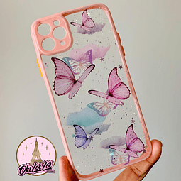 Carcasa mariposa 🦋 rosada