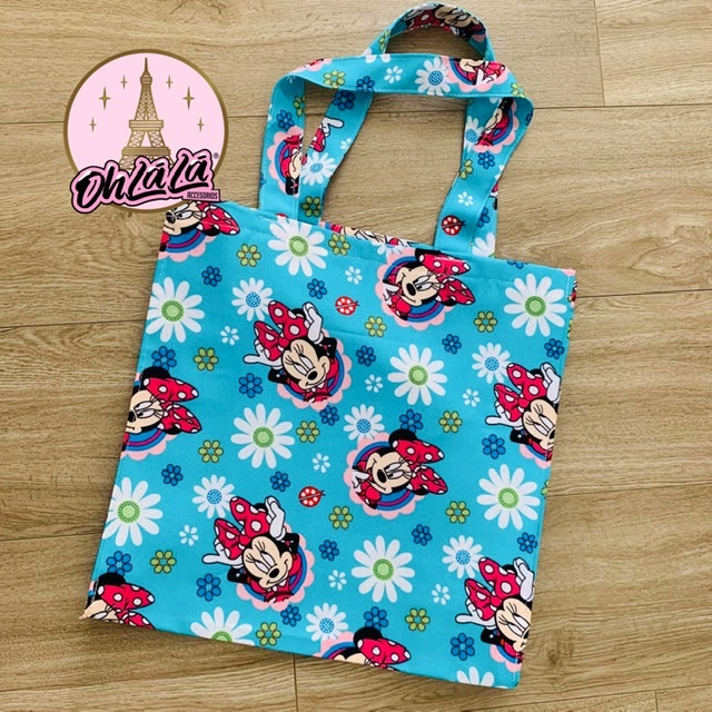 Bolsa minnie celeste