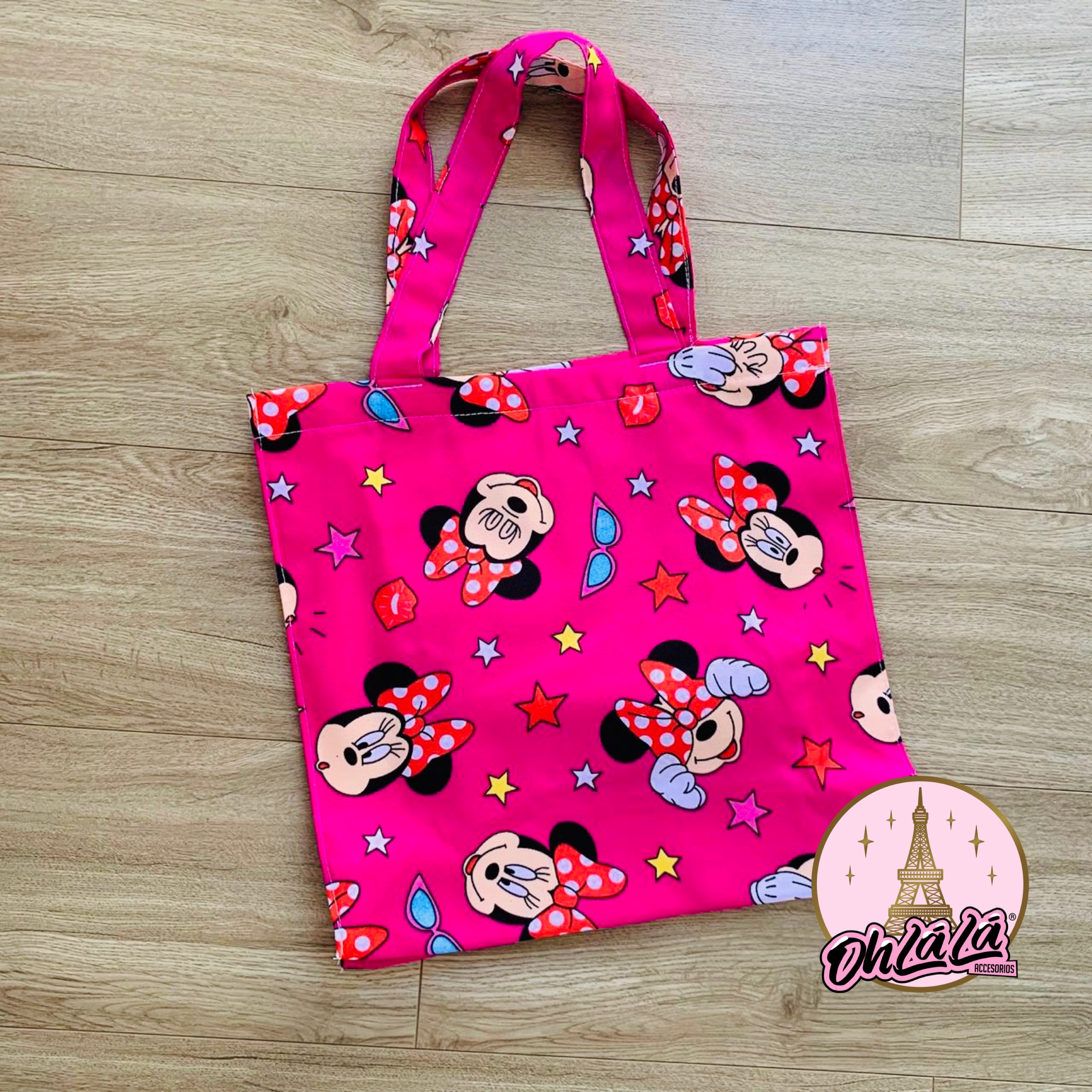 Bolsa minnie rosada