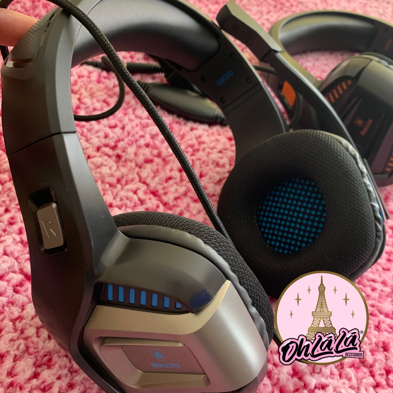 Audífono Gamer azul