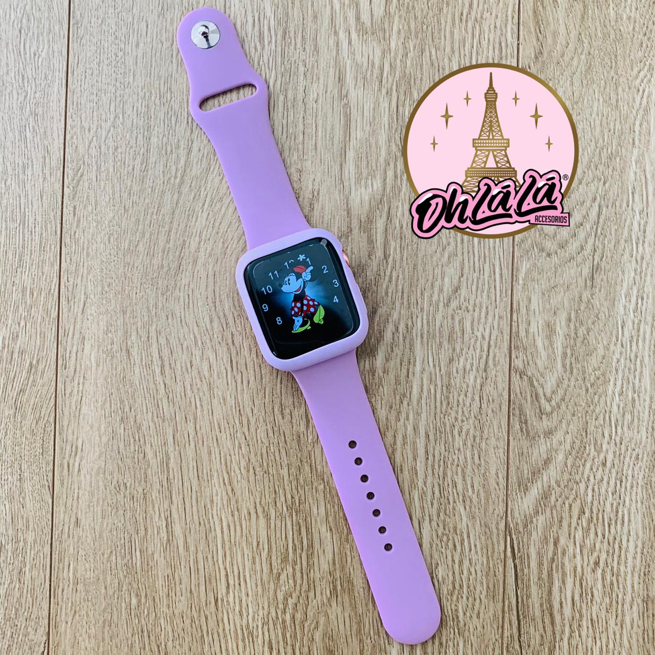 Correa + protector purple