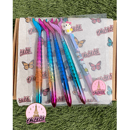  • pack lápices sirena 🧜🏻‍♀️ & hello kitty 