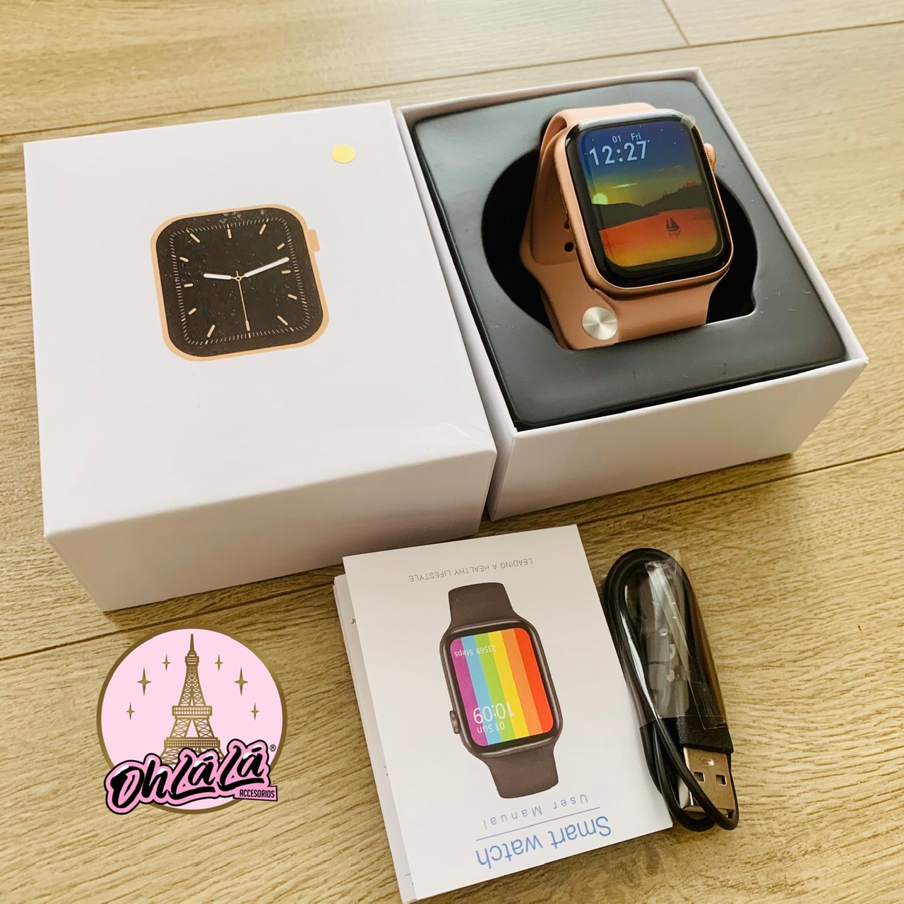 Smartwatch Basic 3 Pro Rose