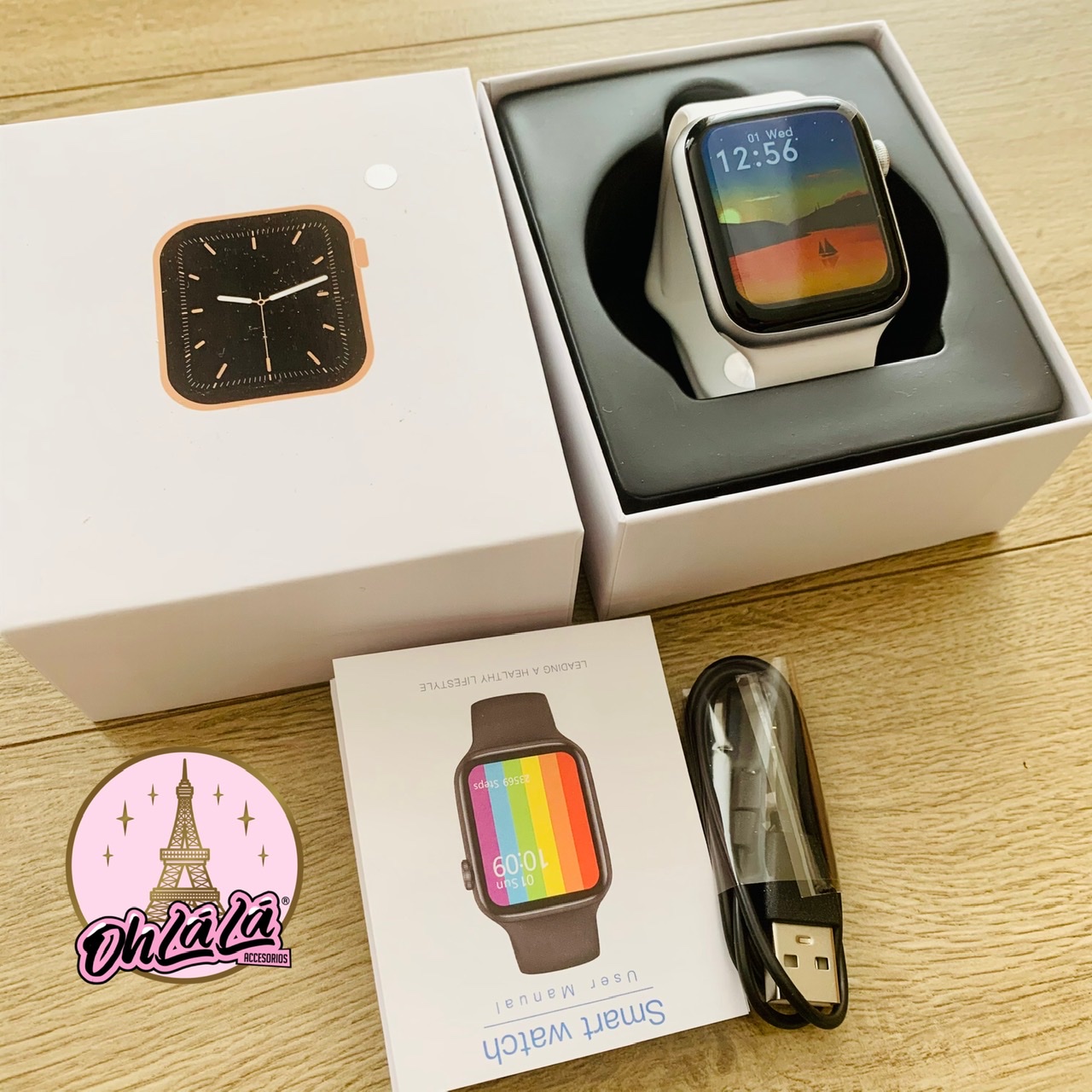 Smartwatch Basic 3 Pro Silver