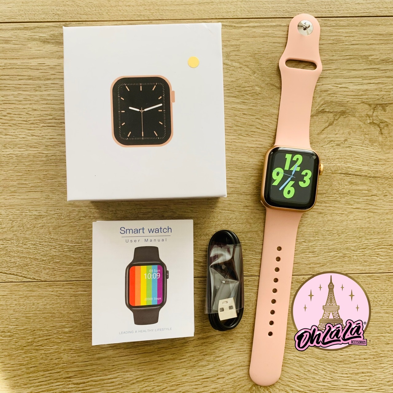 Smartwatch Basic 3 Rose 40mm