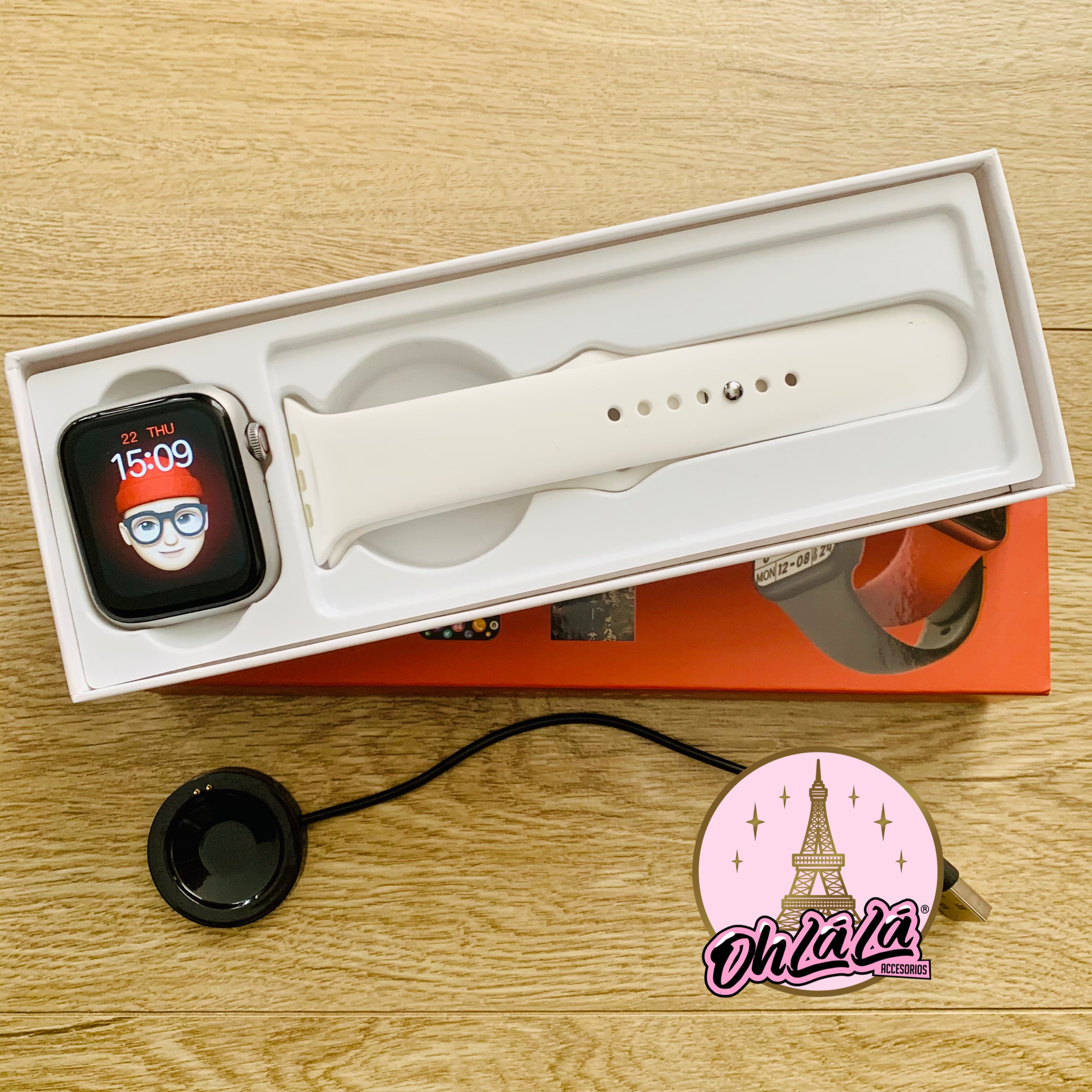 Smartwatch HiWatch Plus Silver 44mm