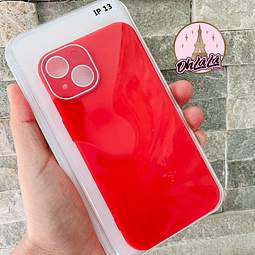 Carcasa iPhone 13 Roja Cam protect
