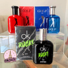 Set perfumes red/blue/ ok rock - men 