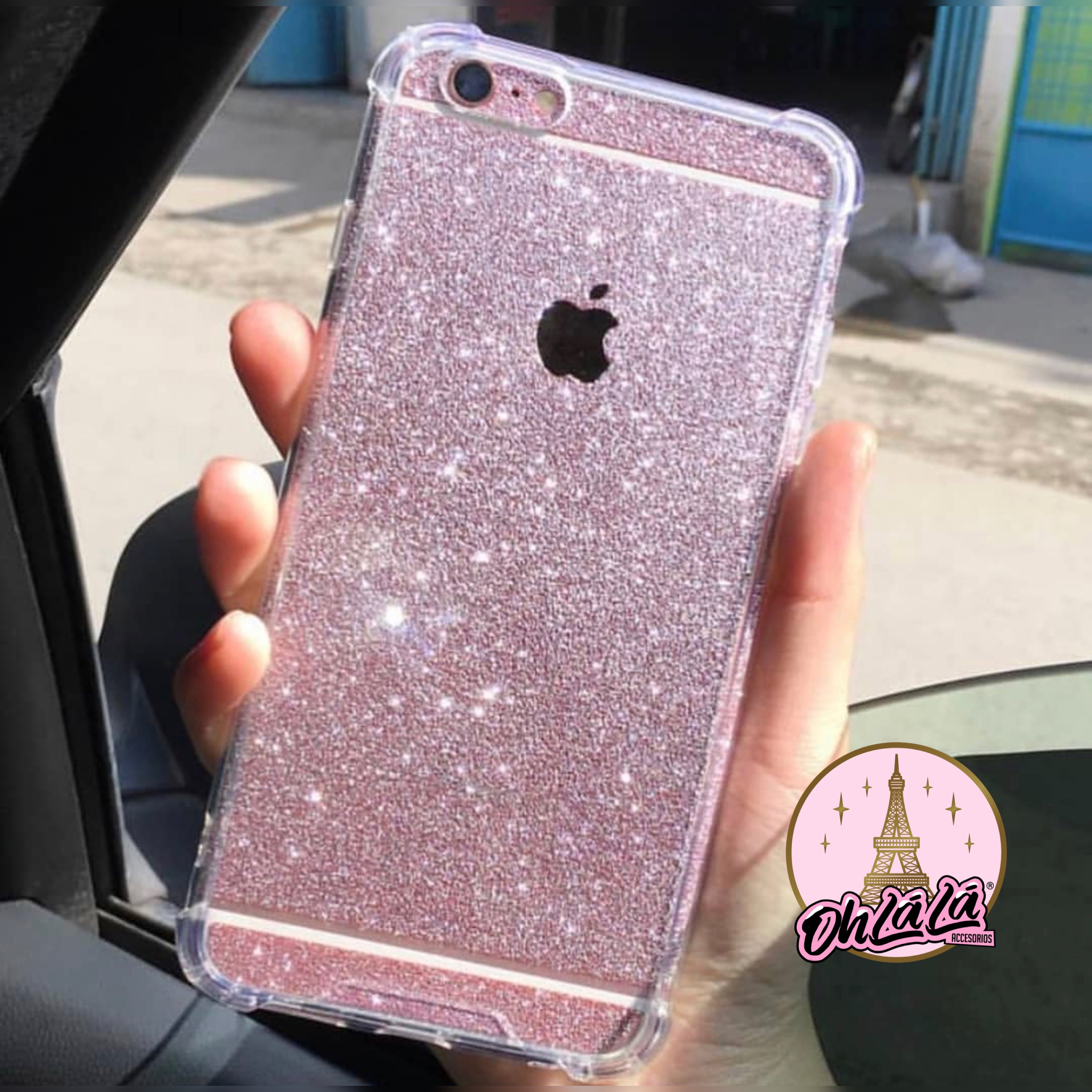 Skins Glitter Rosado
