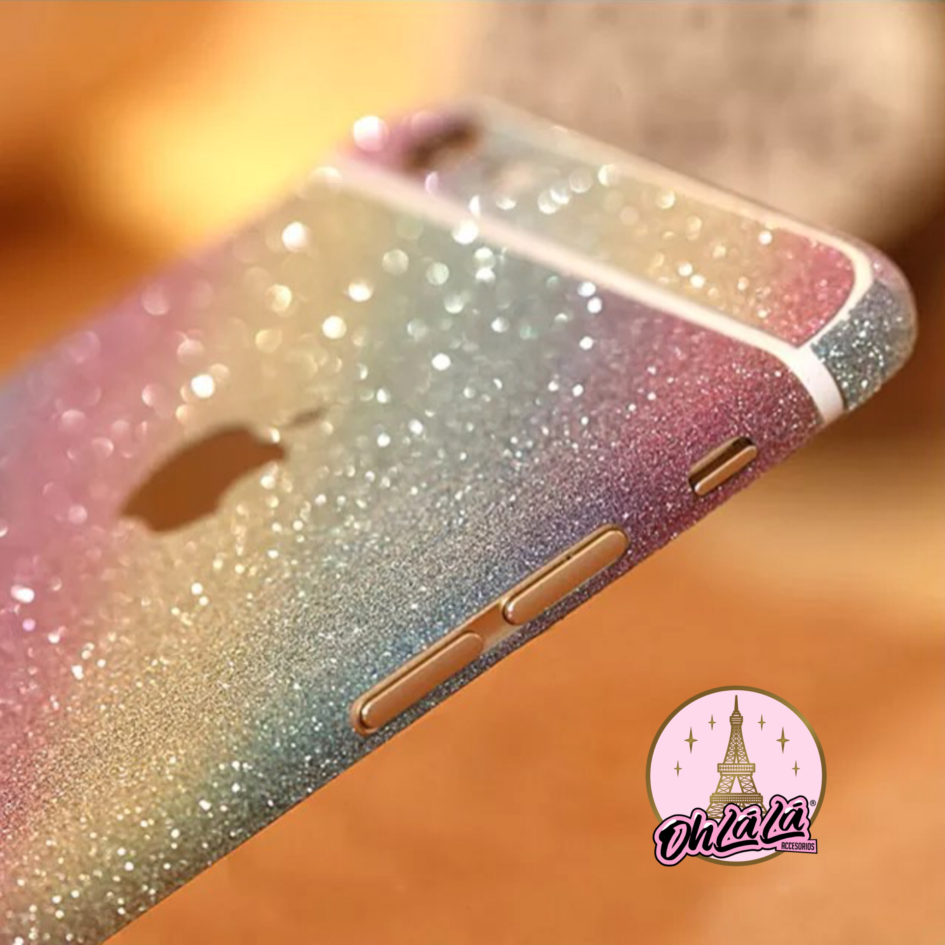 Skin Glitter Arcoíris