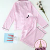 Pijama rosado rayas /  estilo VS 💕