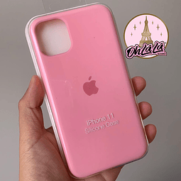 Carcasa Apple rosada iPhone 11