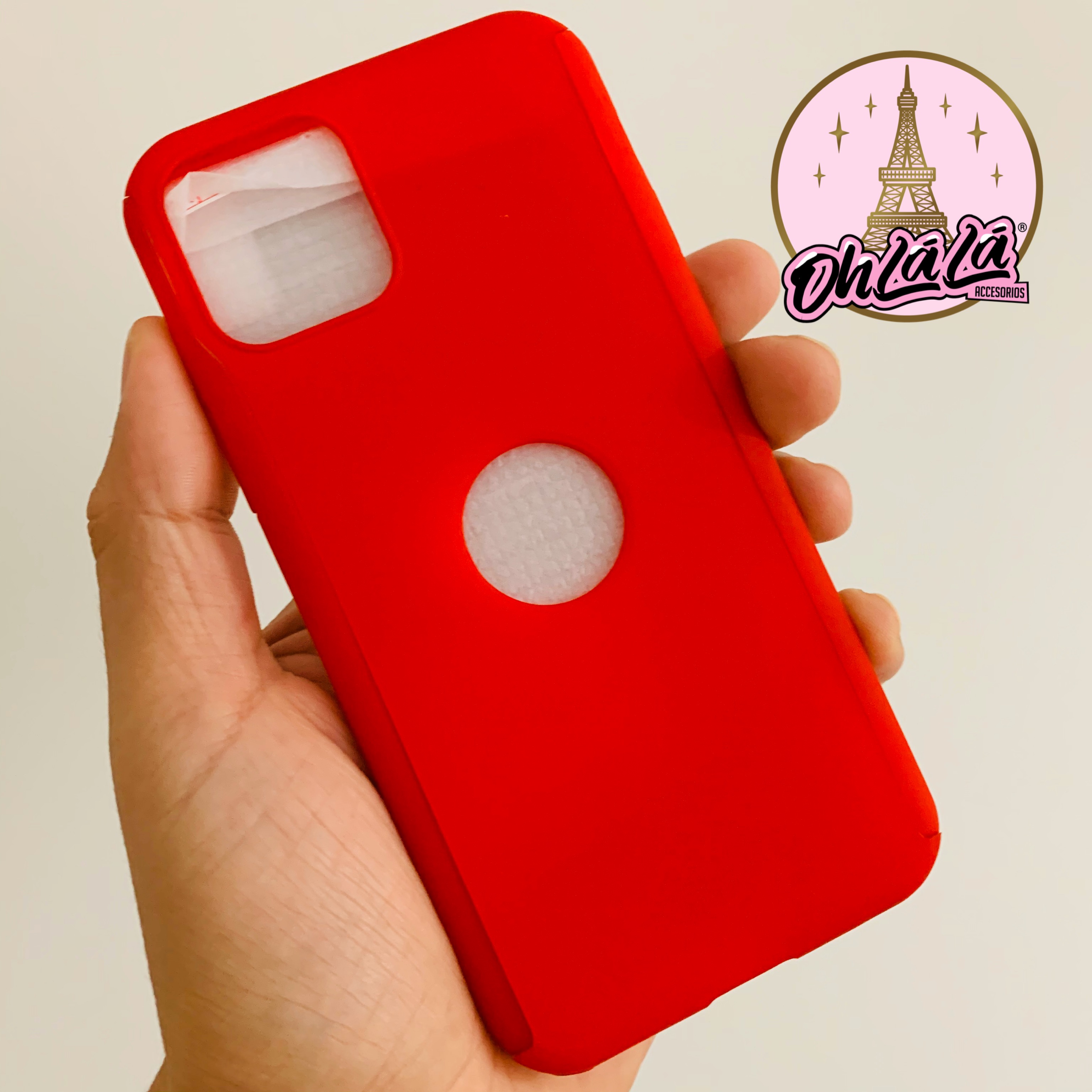 Carcasa 360 Roja iPhone 11 Pro
