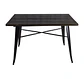 Mesa Tolix Rectangular Nogal 140x90cm - Miniatura 1