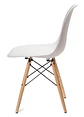 Set Juego de Comedor Mesa Cuadrada Blanco + 2 Sillas Eames Clásicas Blanco - Miniatura 7